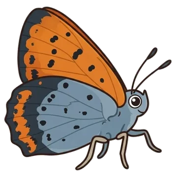 Sticker of Purple-shot copper