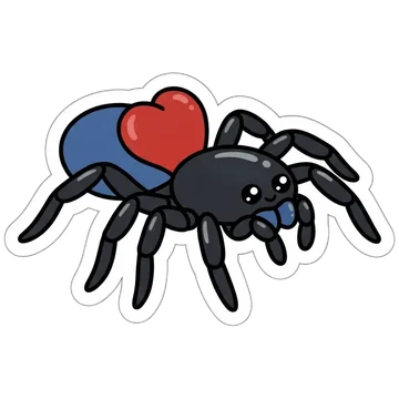 Kleeps: Red-headed mouse spider