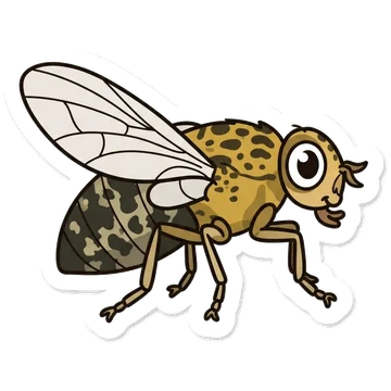 Sticker of Sheep botfly