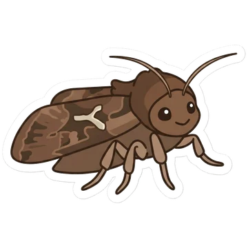 Sticker of Silver Y