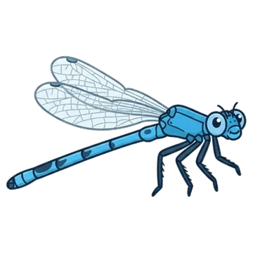 Sticker of Slender bluet