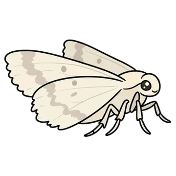 Sticker of Small fan-footed wave