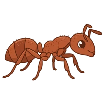 Sticker of Small pugnacious ant