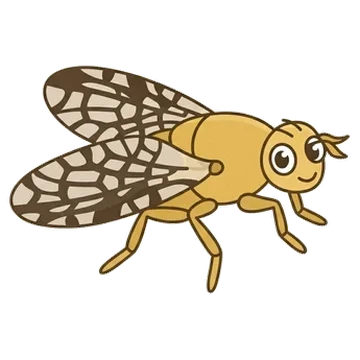 Sticker of Sowthistle tephritis