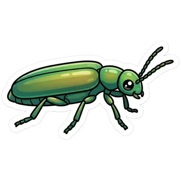 Sticker of Spanish fly