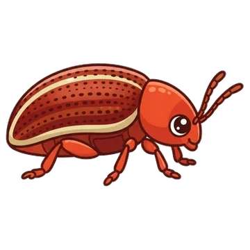 Sticker of Sumac flea beetle