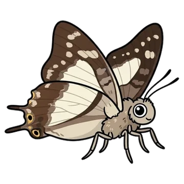 Sticker of Tailed emperor