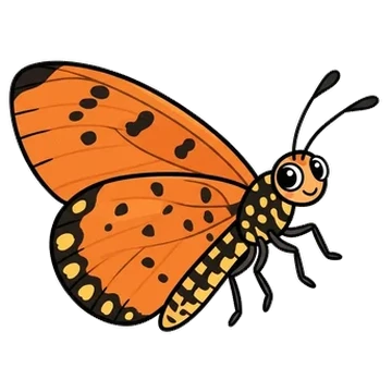 Sticker of Tawny coster