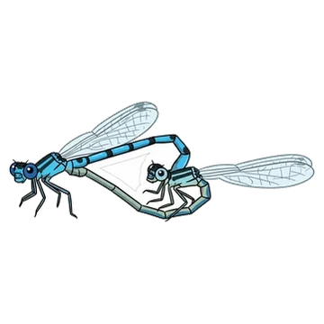 Sticker of Tule bluet