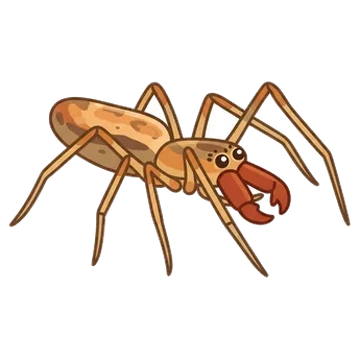 Sticker of Versicolor long-jawed orbweaver