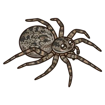 Sticker of Wall spider