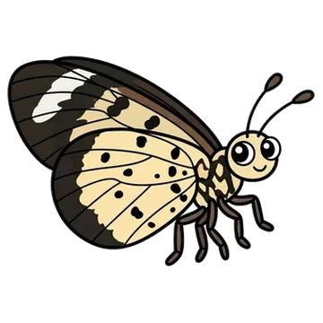Sticker of Whitebar acraea