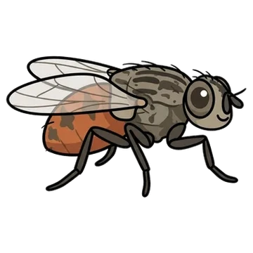 Sticker of Winsome fly