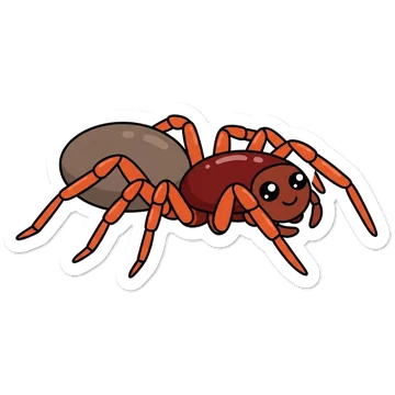 Sticker of Woodlouse spider