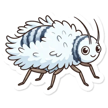Sticker of Woolly apple aphid